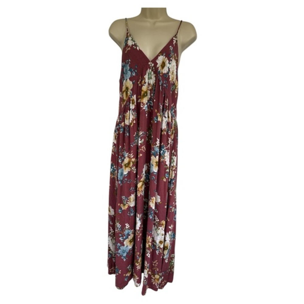Final Touch Floral Spaghetti Strap Dress M